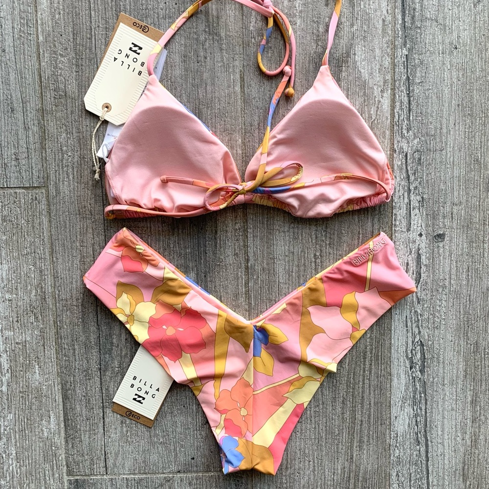 🔥🔥BILLABONG - GROOVY GARDEN SLIDE TRI FIJI SET🔥 - Picture 6 of 6